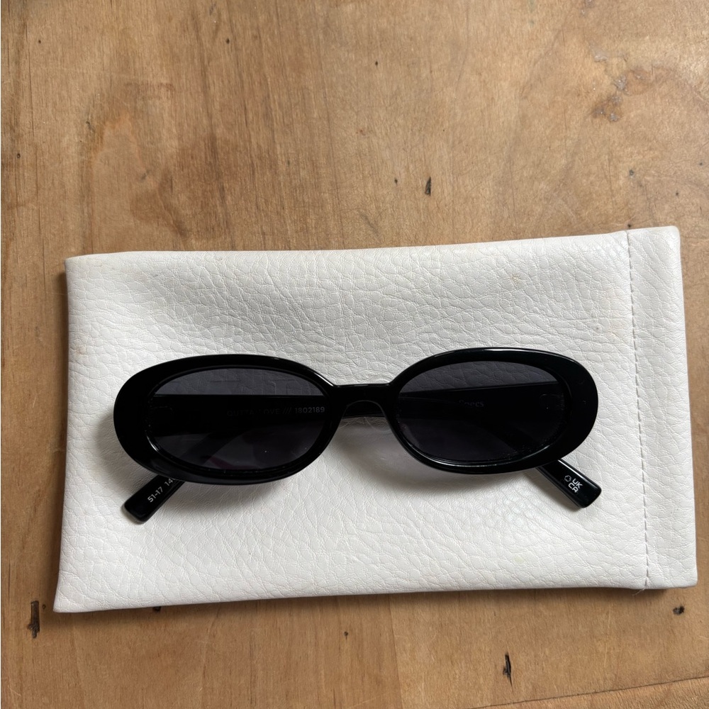 Black Le Specs Sunglasses